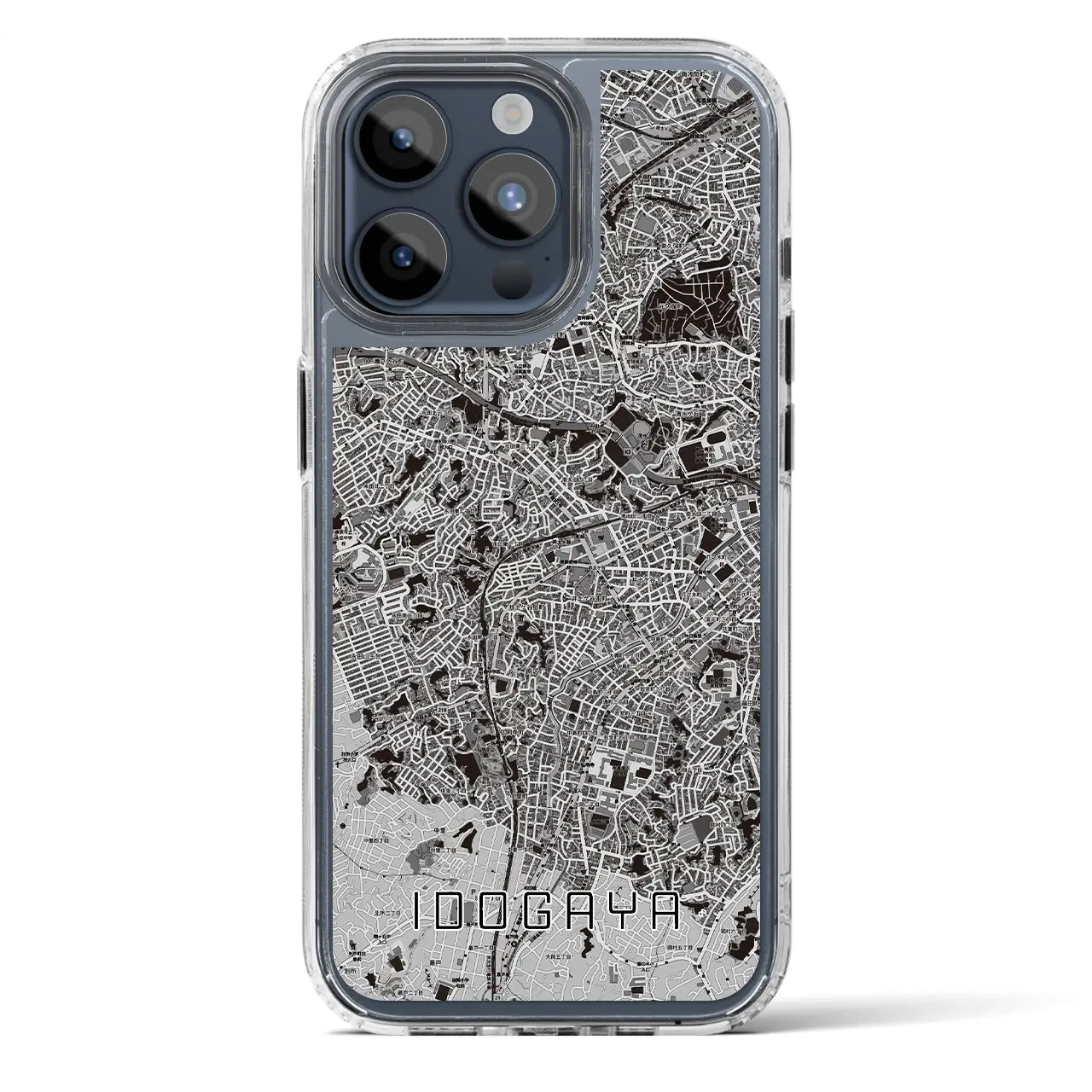 【井土ヶ谷(神奈川県)】地図柄iPhoneケース(MagSafeタイプ)