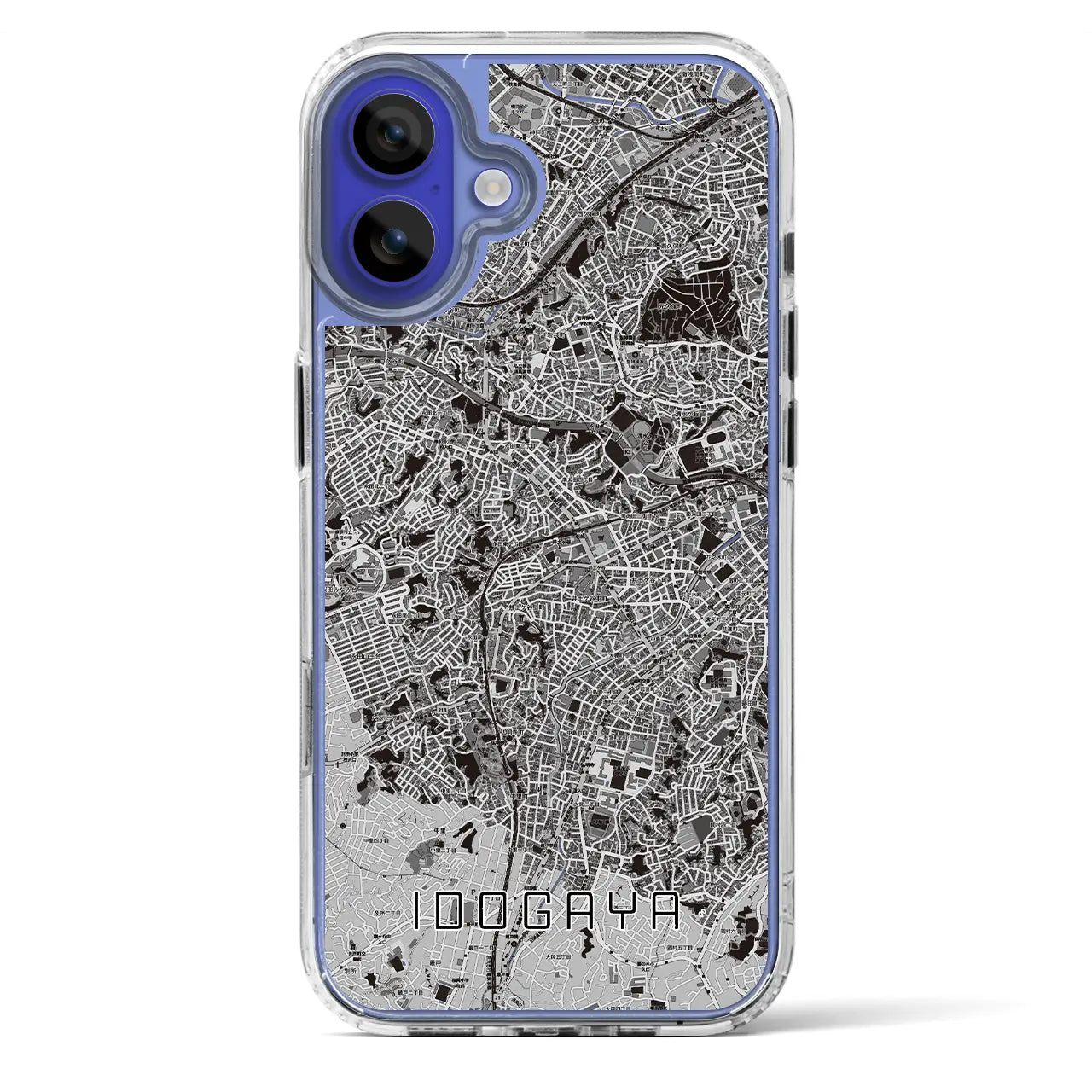 【井土ヶ谷(神奈川県)】地図柄iPhoneケース(MagSafeタイプ)