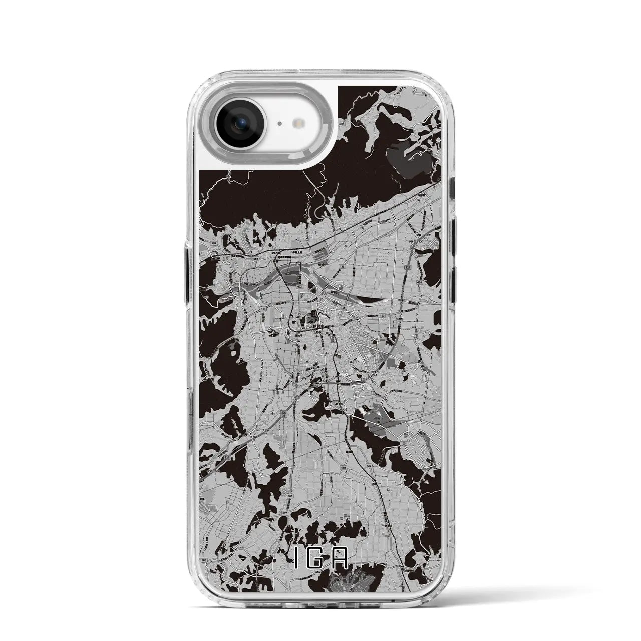 【伊賀(三重県)】地図柄iPhoneケース(MagSafeタイプ)