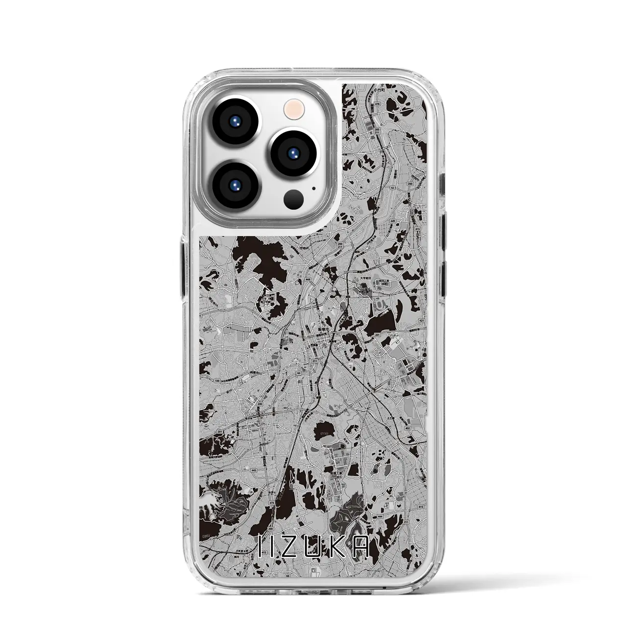 【飯塚(福岡県)】地図柄iPhoneケース(MagSafeタイプ)