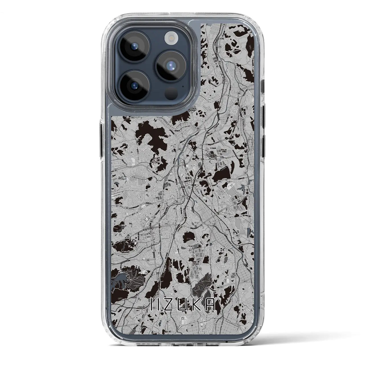 【飯塚(福岡県)】地図柄iPhoneケース(MagSafeタイプ)