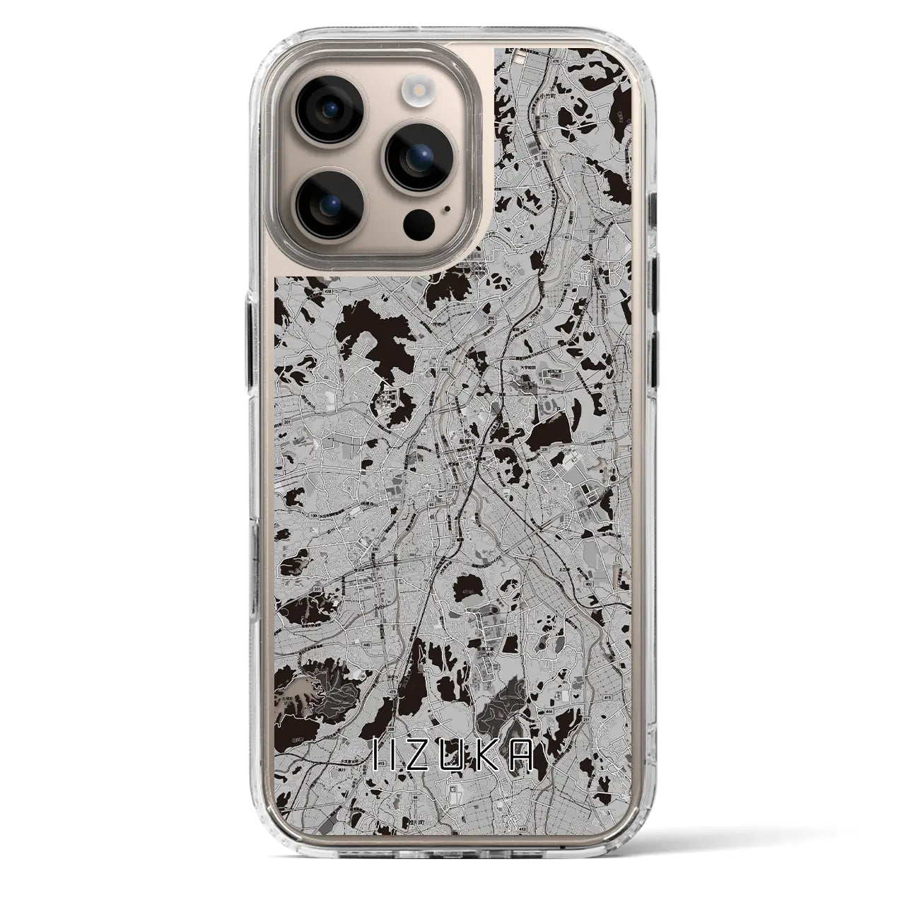 【飯塚(福岡県)】地図柄iPhoneケース(MagSafeタイプ)