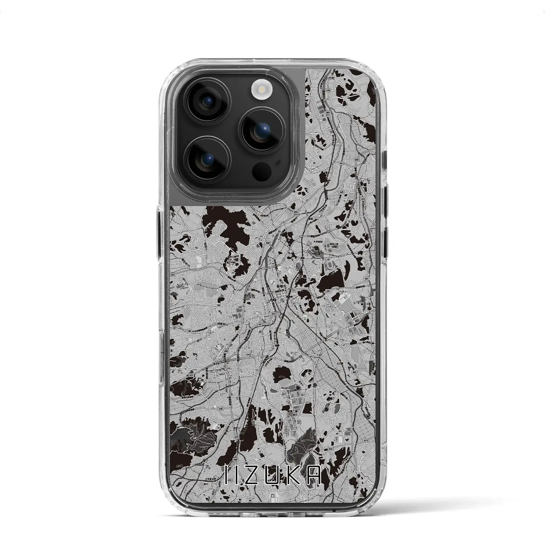 【飯塚(福岡県)】地図柄iPhoneケース(MagSafeタイプ)