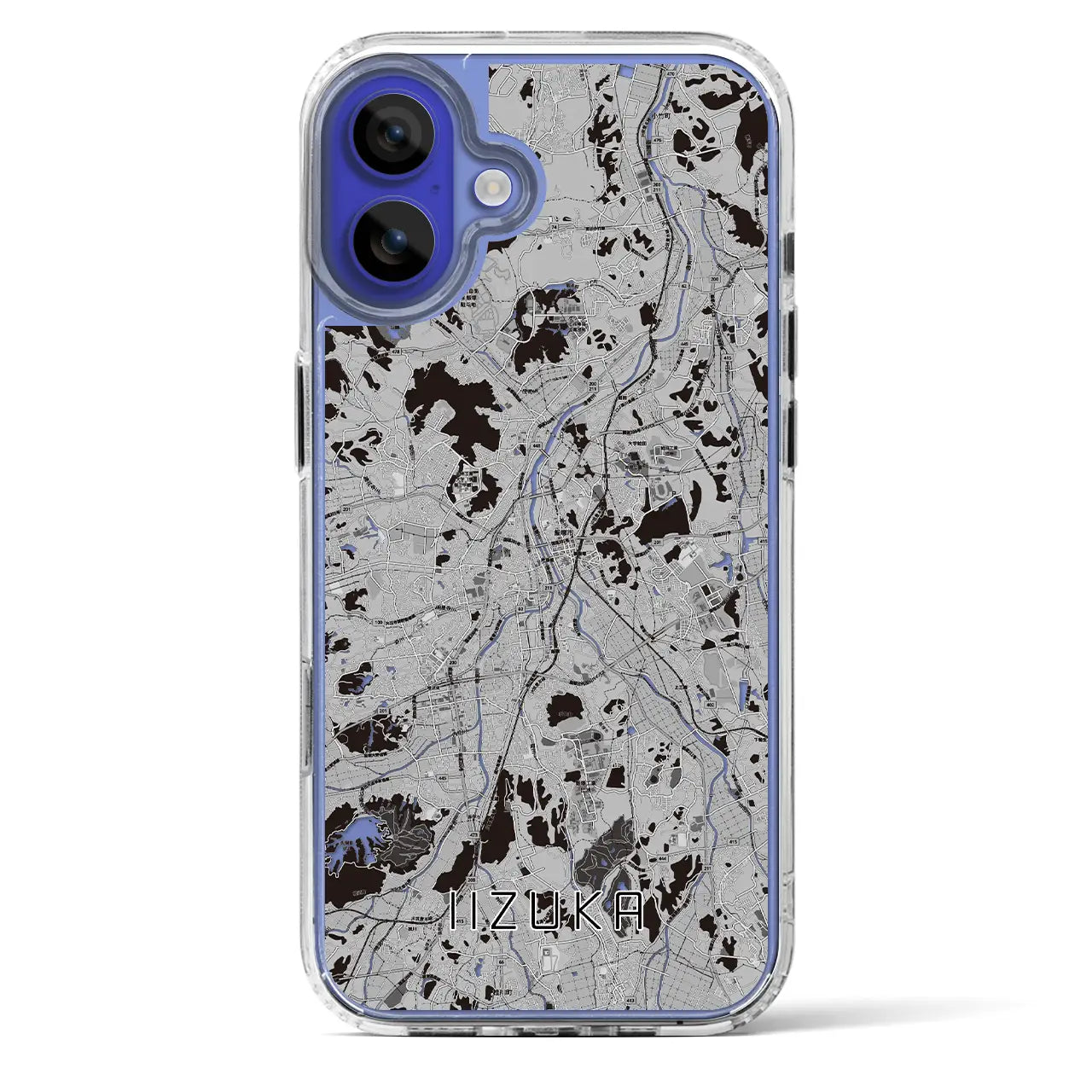 【飯塚(福岡県)】地図柄iPhoneケース(MagSafeタイプ)