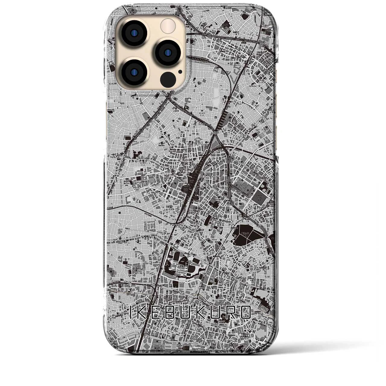 【池袋(東京都)】地図柄iPhoneケース(クリアタイプ)