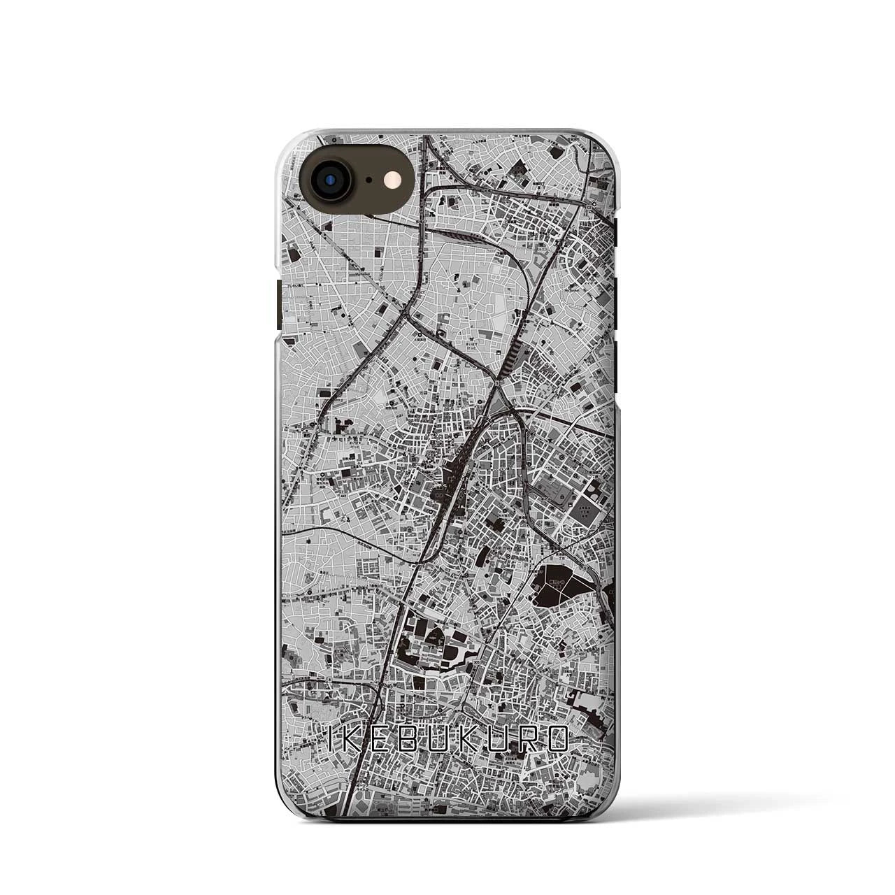 【池袋(東京都)】地図柄iPhoneケース(クリアタイプ)