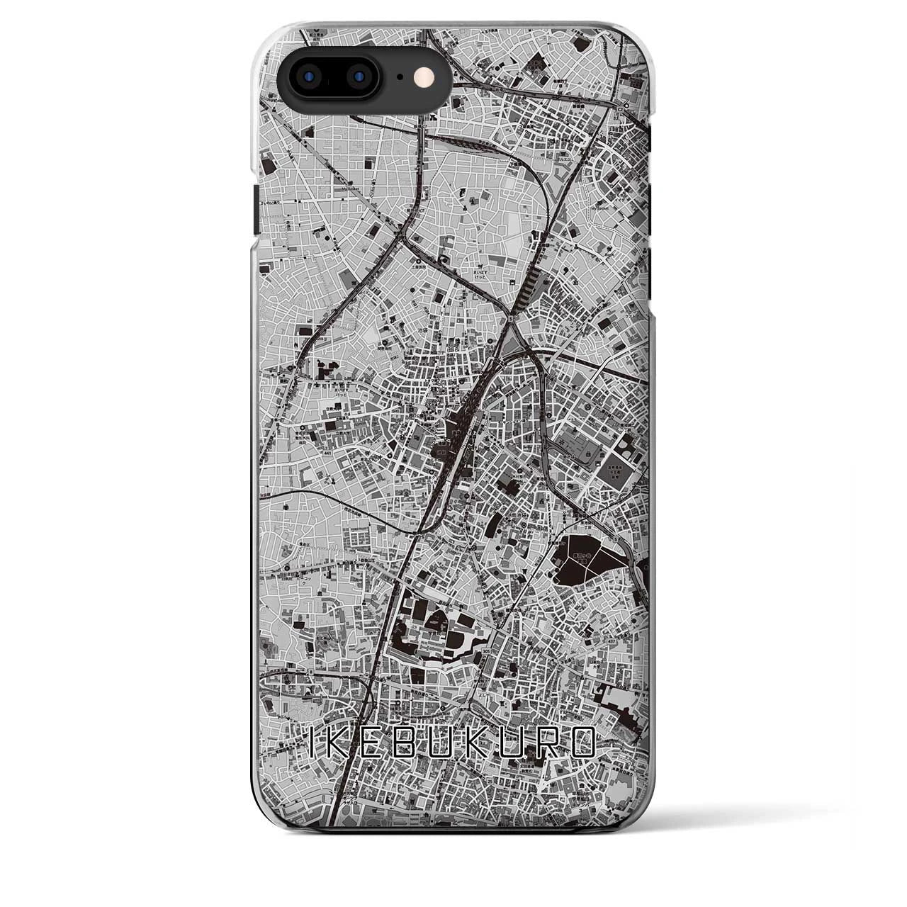 【池袋(東京都)】地図柄iPhoneケース(クリアタイプ)