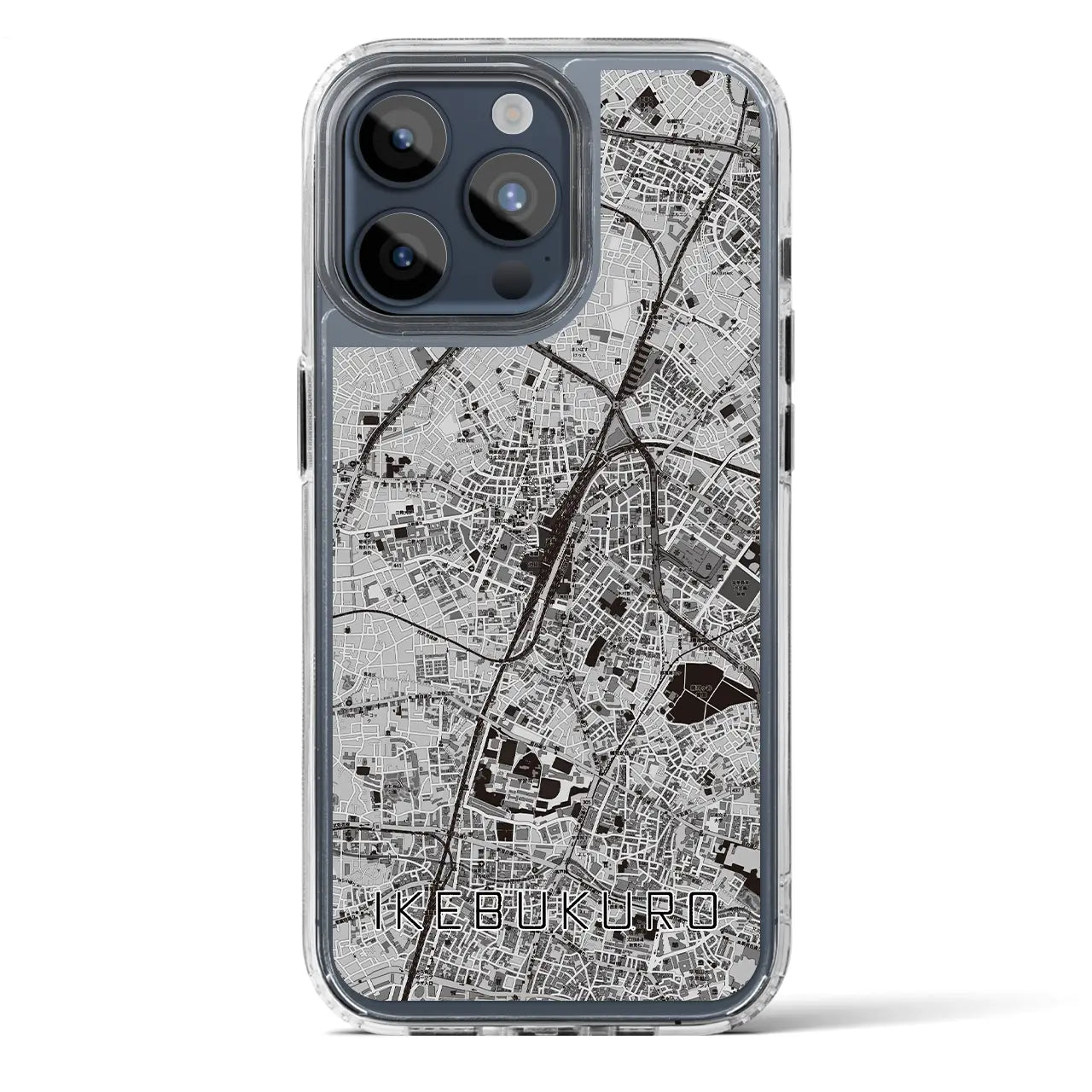 【池袋(東京都)】地図柄iPhoneケース(MagSafeタイプ)