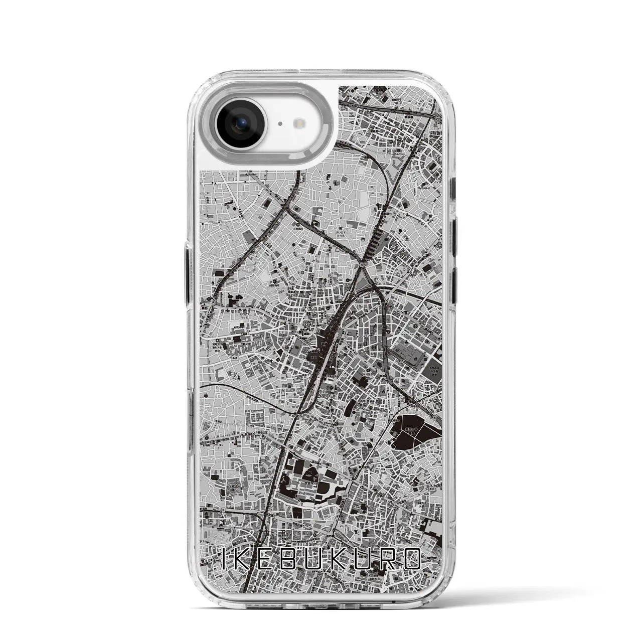 【池袋(東京都)】地図柄iPhoneケース(MagSafeタイプ)