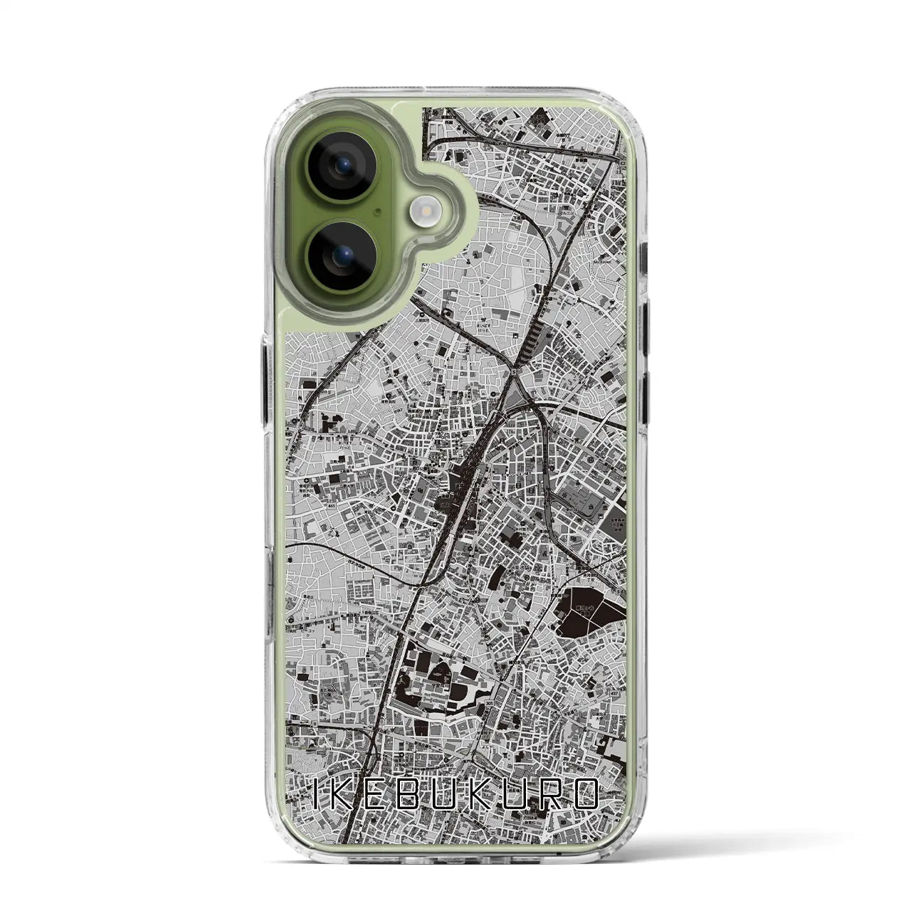 【池袋(東京都)】地図柄iPhoneケース(MagSafeタイプ)