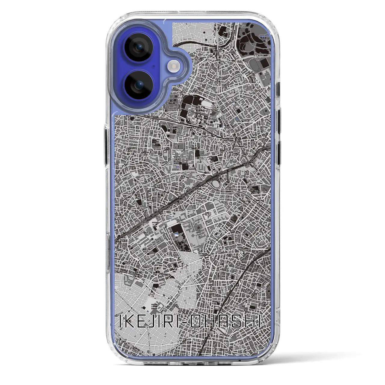 【池尻大橋(東京都)】地図柄iPhoneケース(MagSafeタイプ)