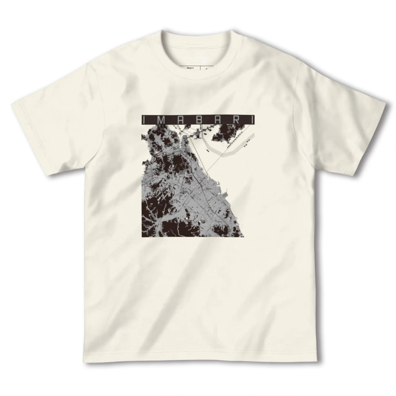 【今治2(愛媛県)】地図柄ヘビーウェイトTシャツ