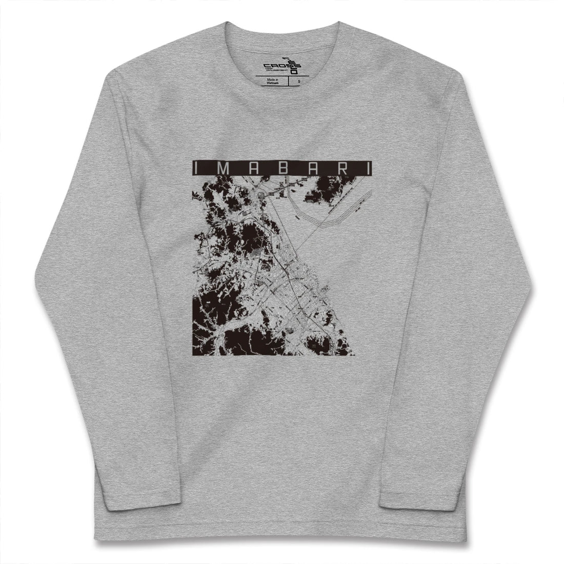【今治2(愛媛県)】地図柄ロングスリーブTシャツ