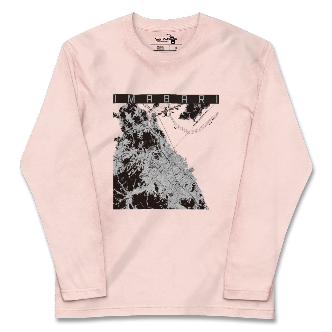 【今治2(愛媛県)】地図柄ロングスリーブTシャツ