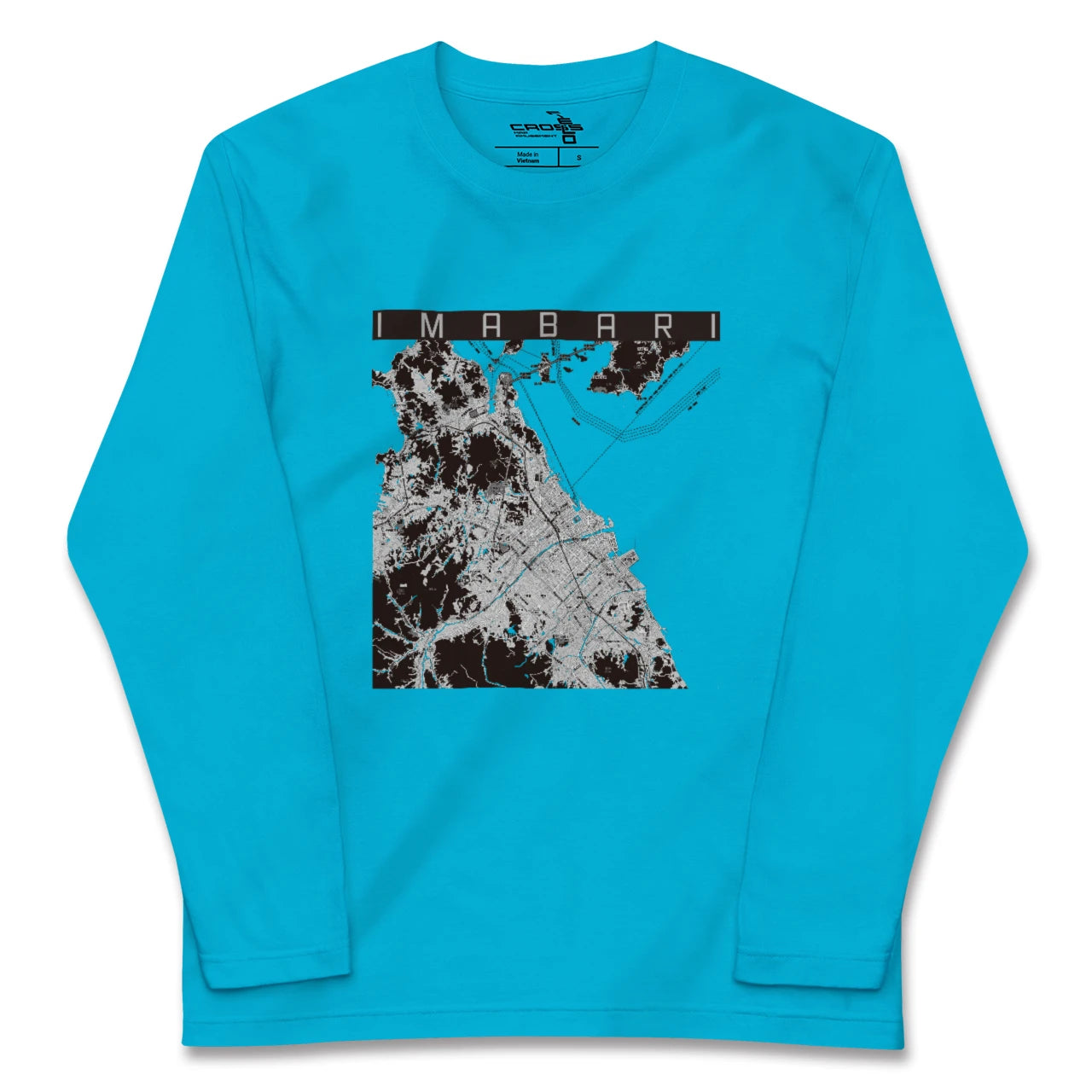 【今治2(愛媛県)】地図柄ロングスリーブTシャツ
