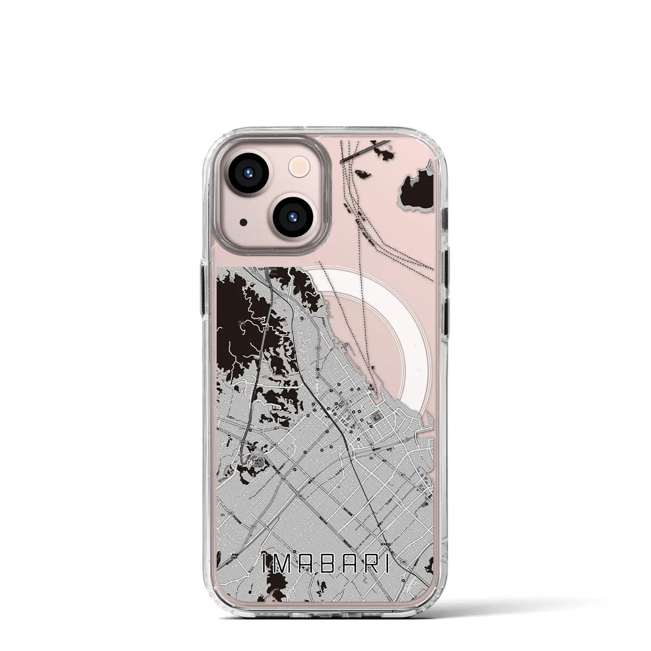 【今治(愛媛県)】地図柄iPhoneケース(MagSafeタイプ)