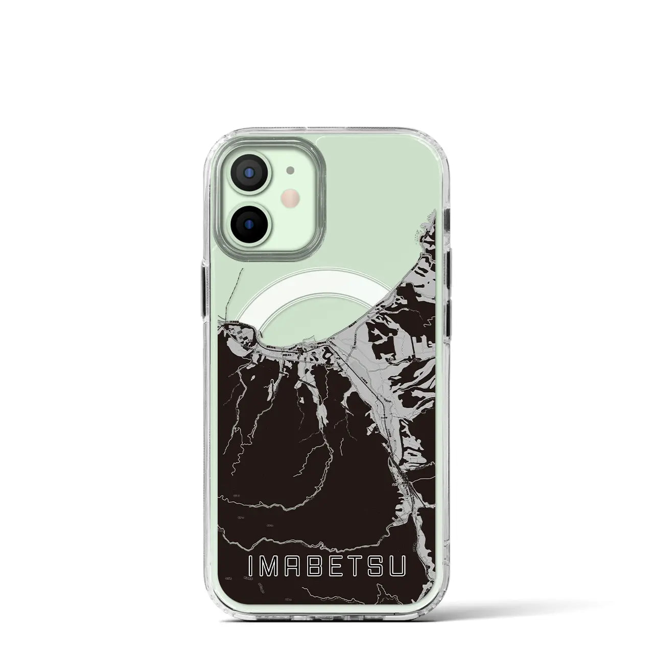 【今別(青森県)】地図柄iPhoneケース(MagSafeタイプ)