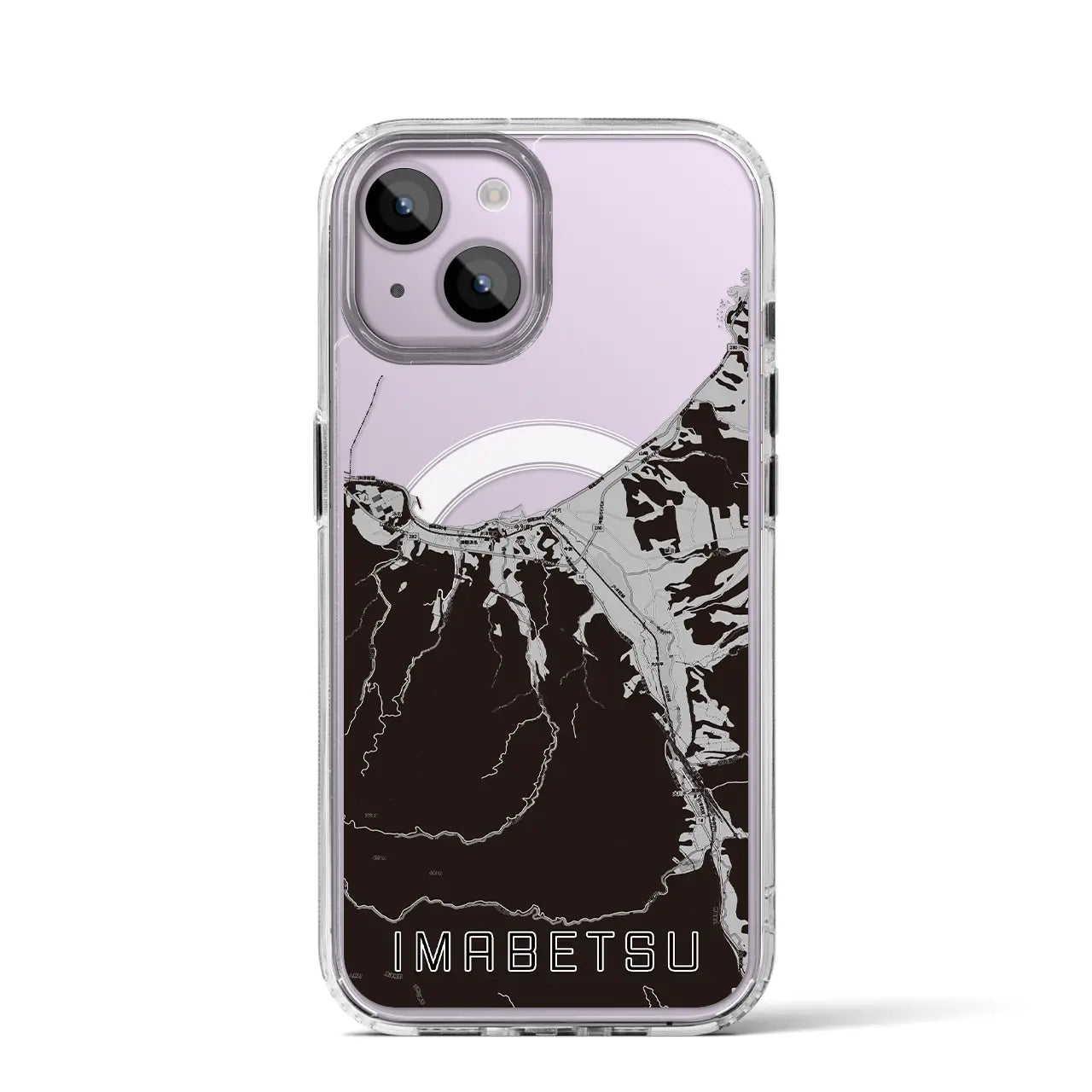 【今別(青森県)】地図柄iPhoneケース(MagSafeタイプ)