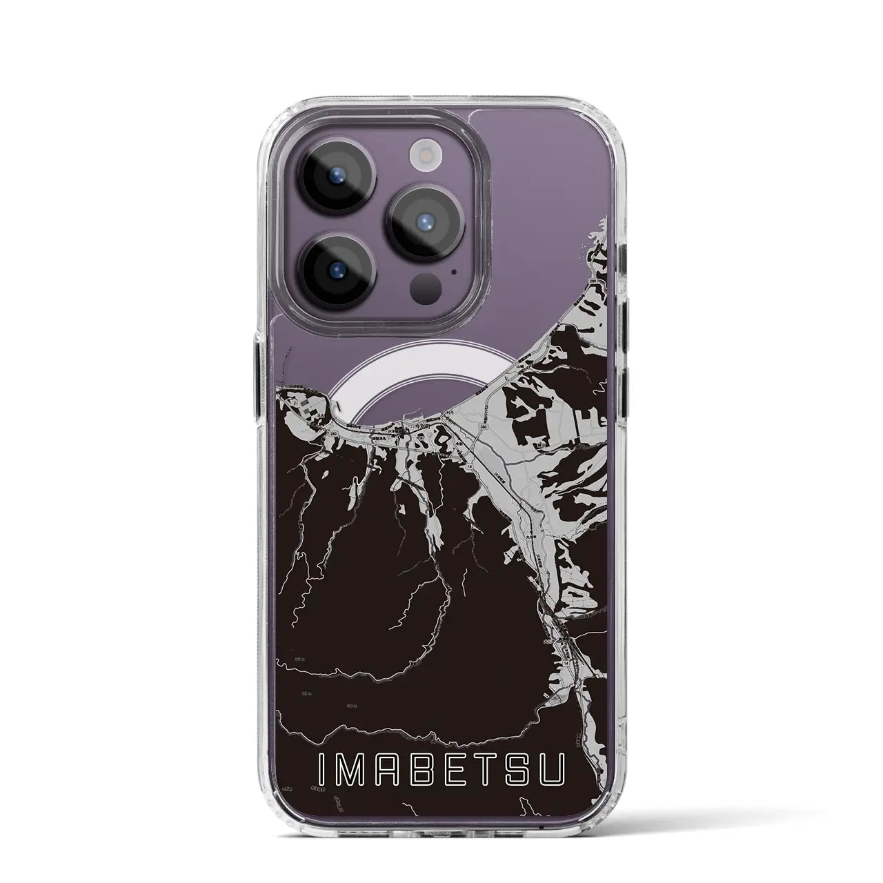 【今別(青森県)】地図柄iPhoneケース(MagSafeタイプ)