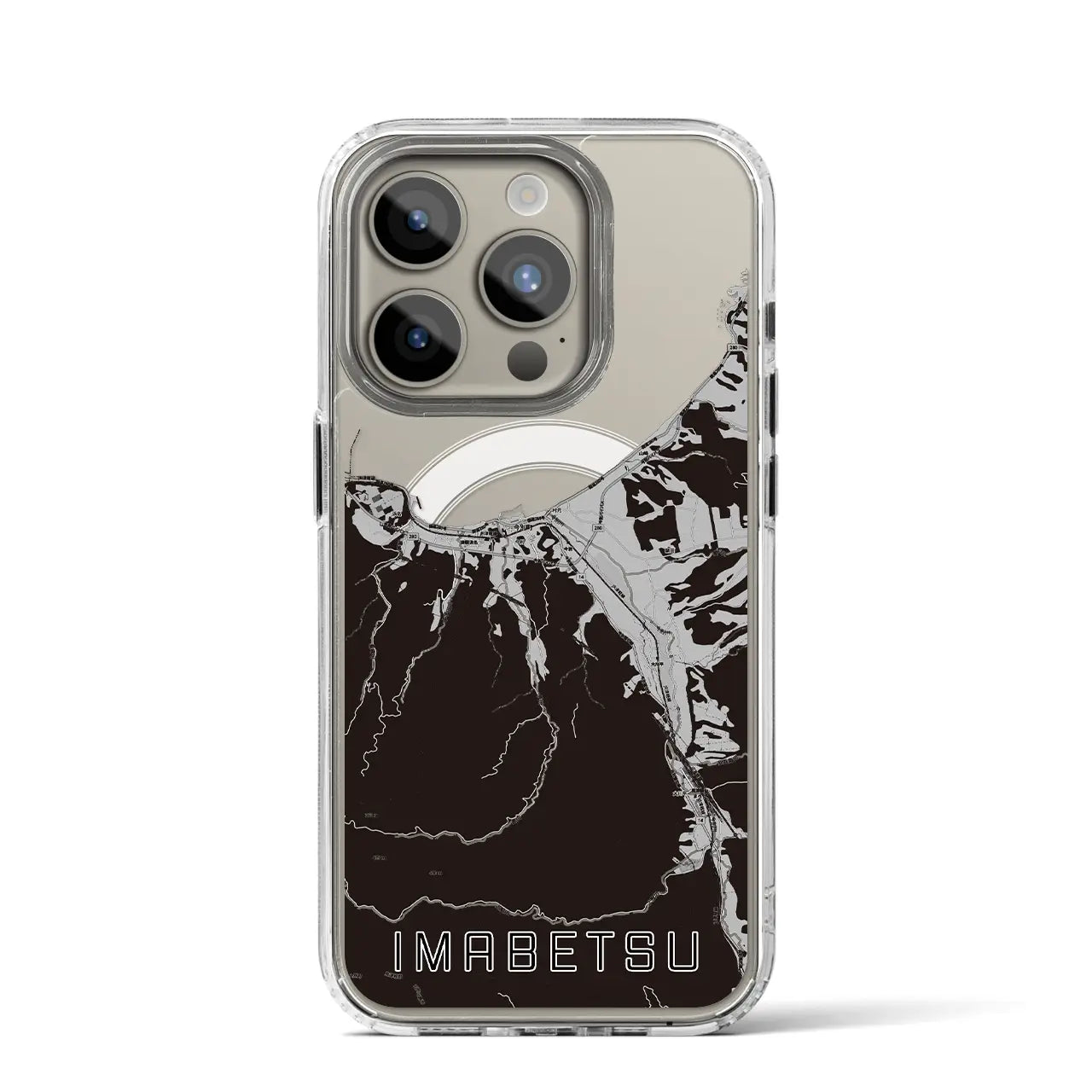 【今別(青森県)】地図柄iPhoneケース(MagSafeタイプ)