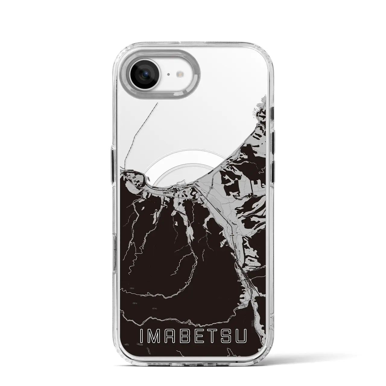 【今別(青森県)】地図柄iPhoneケース(MagSafeタイプ)