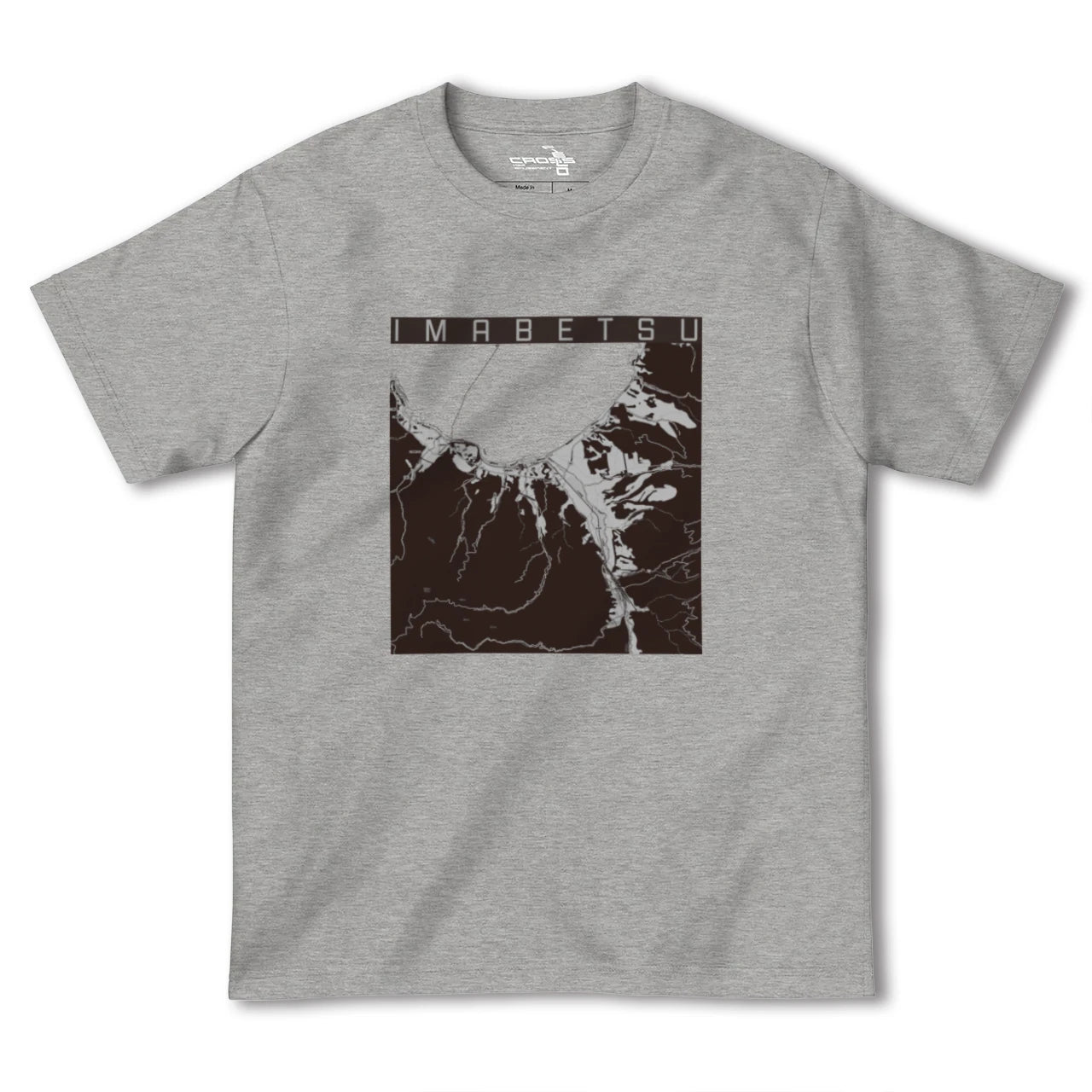 【今別(青森県)】地図柄ヘビーウェイトTシャツ