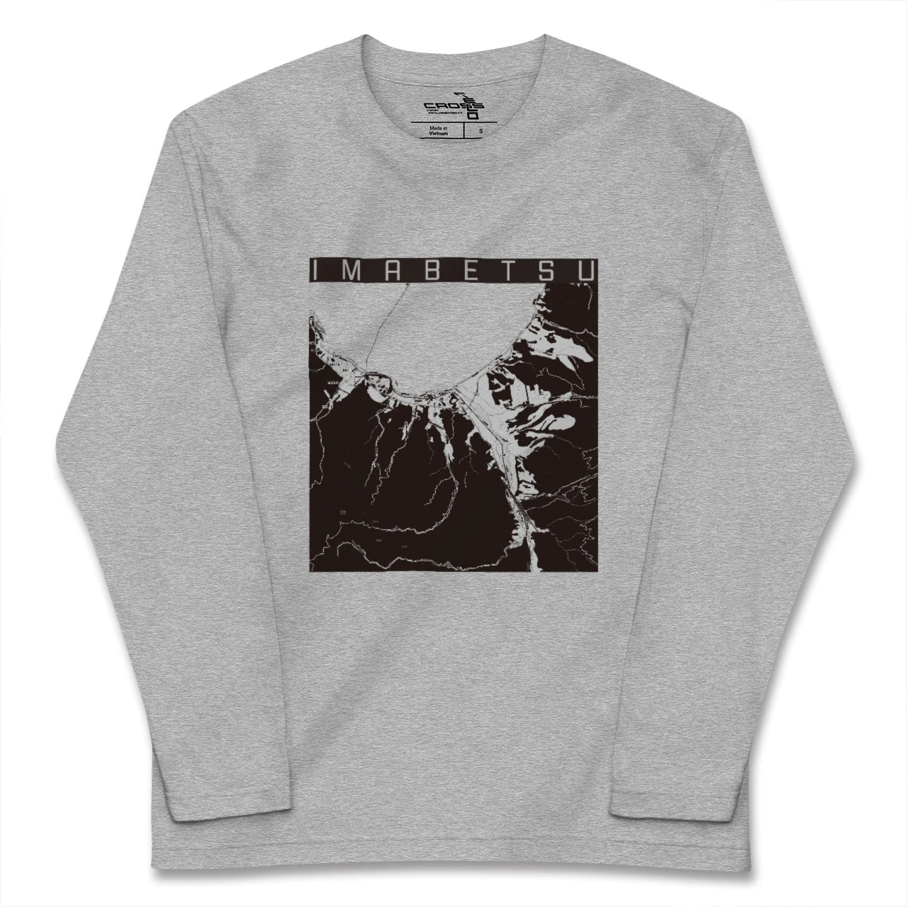 【今別(青森県)】地図柄ロングスリーブTシャツ