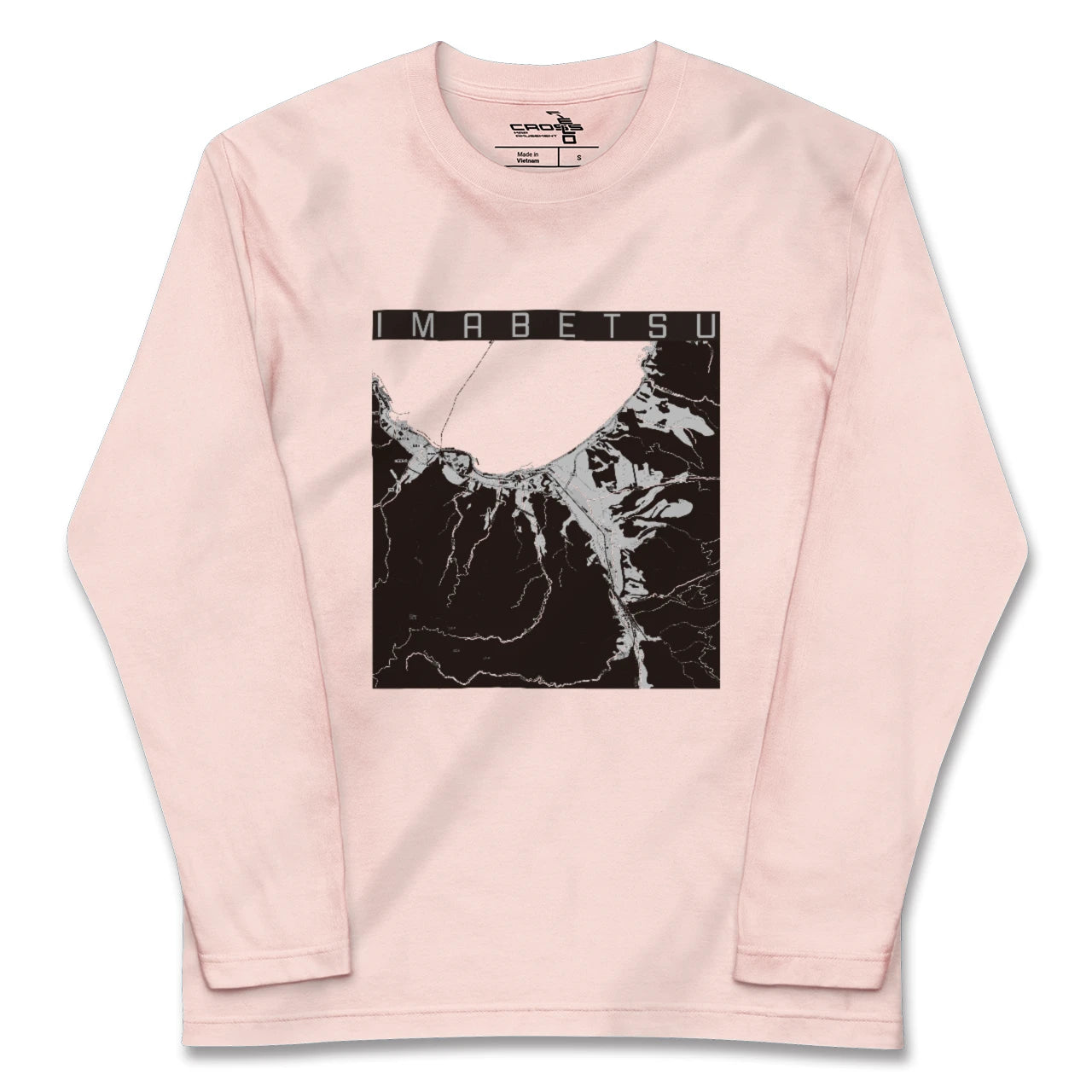 【今別(青森県)】地図柄ロングスリーブTシャツ