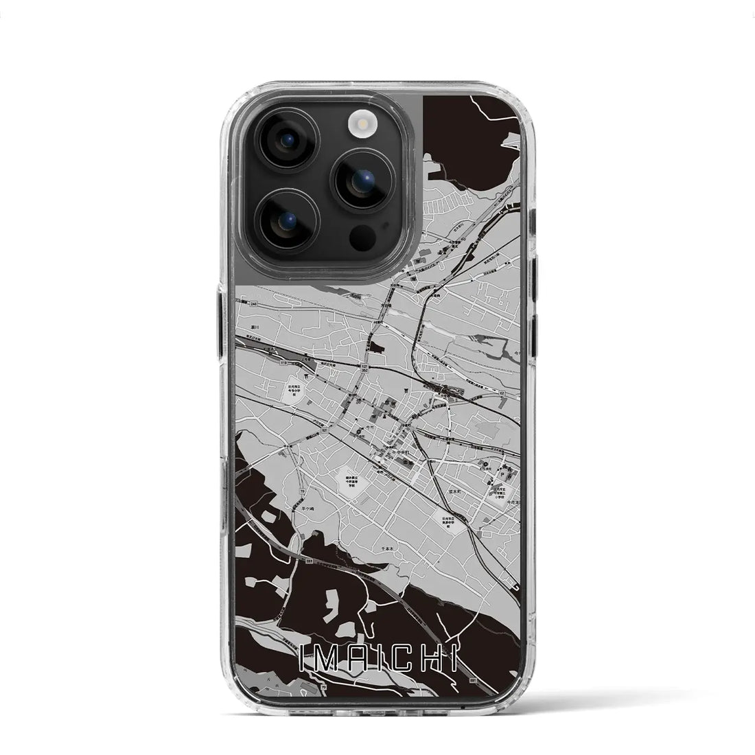 【今市(栃木県)】地図柄iPhoneケース(MagSafeタイプ)