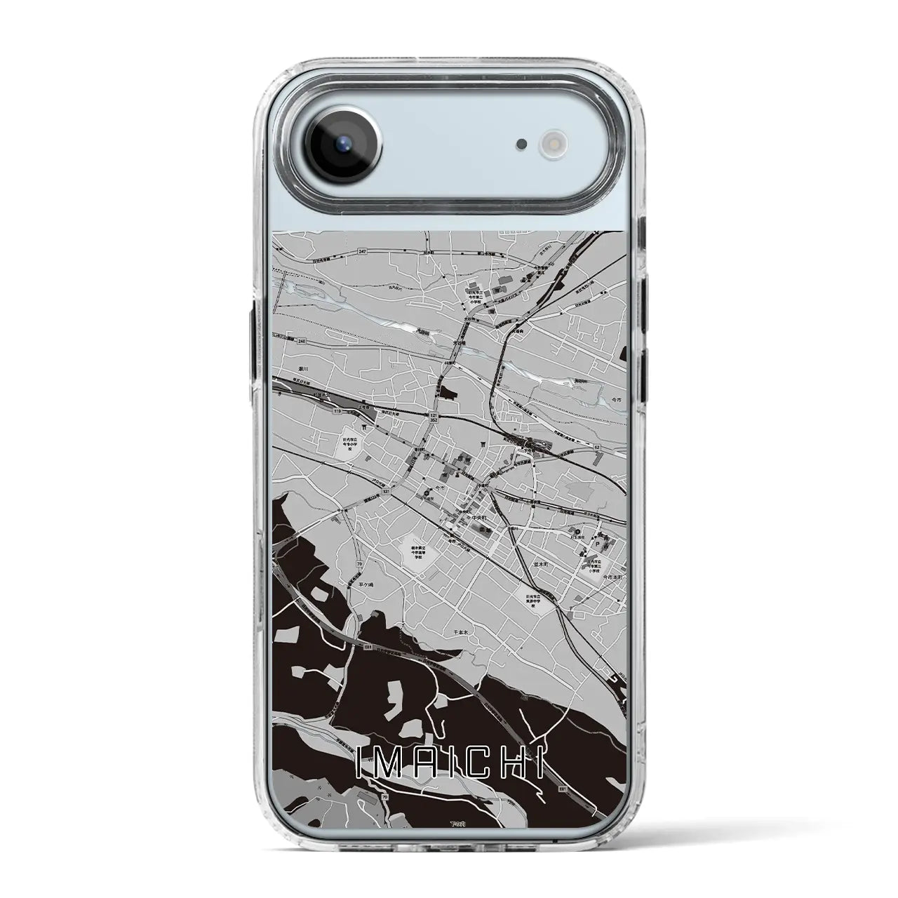 【今市(栃木県)】地図柄iPhoneケース(MagSafeタイプ)