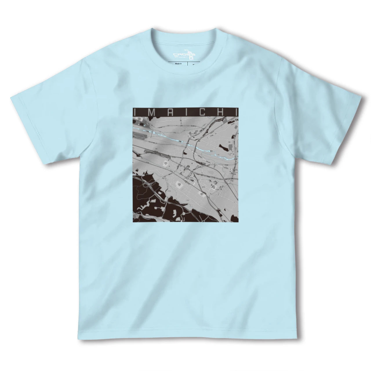 【今市(栃木県)】地図柄ヘビーウェイトTシャツ
