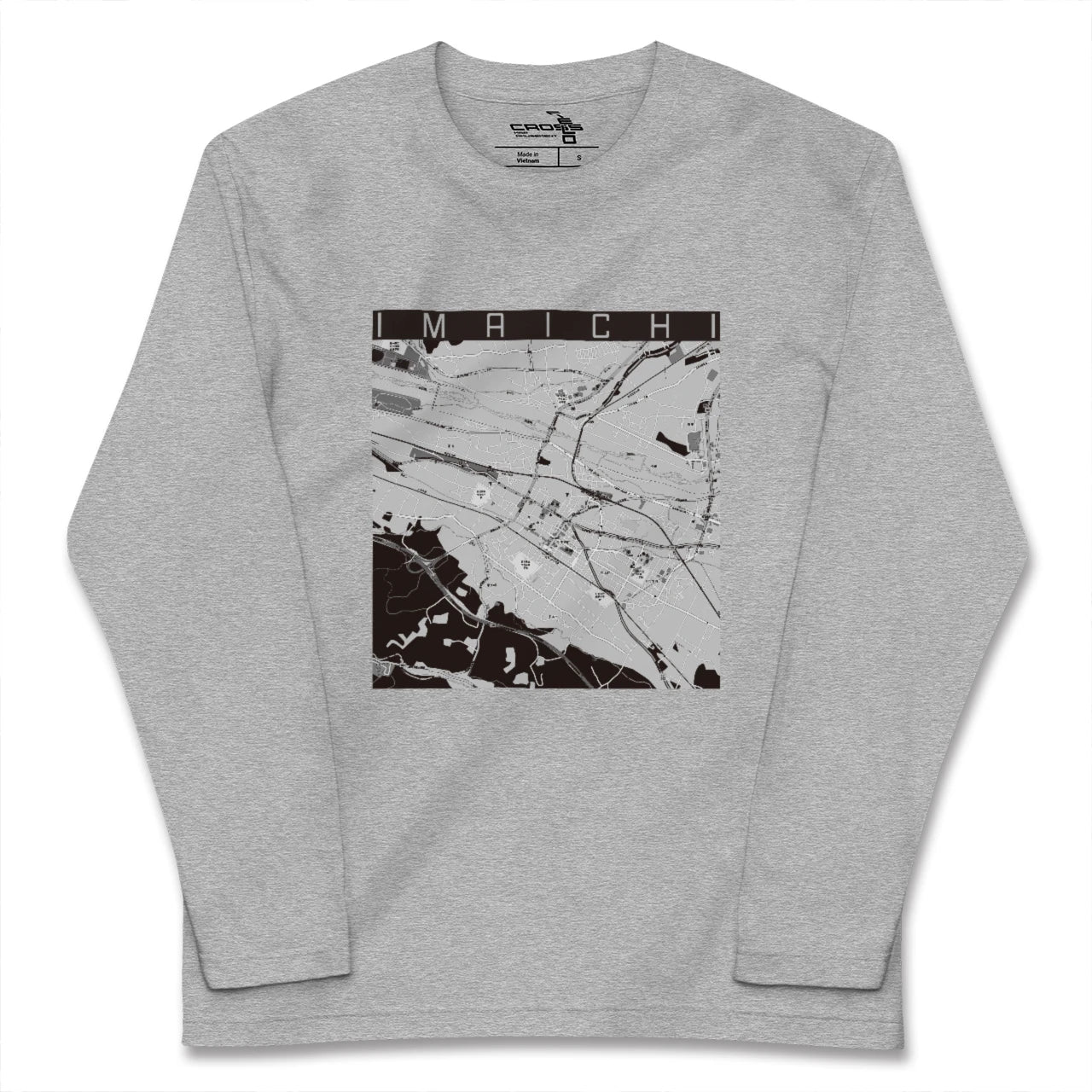 【今市(栃木県)】地図柄ロングスリーブTシャツ