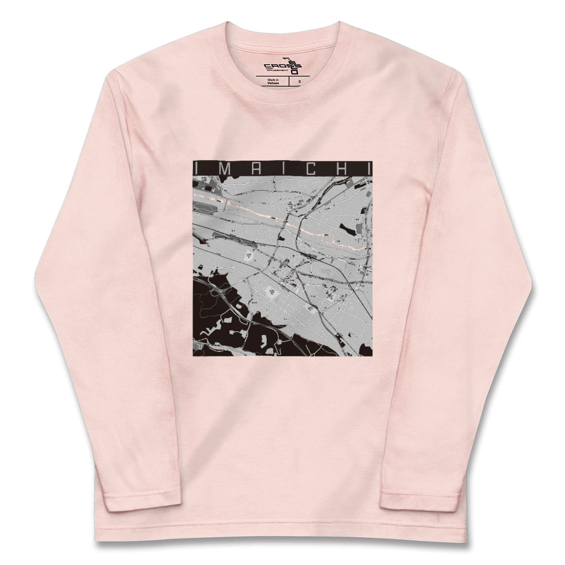 【今市(栃木県)】地図柄ロングスリーブTシャツ