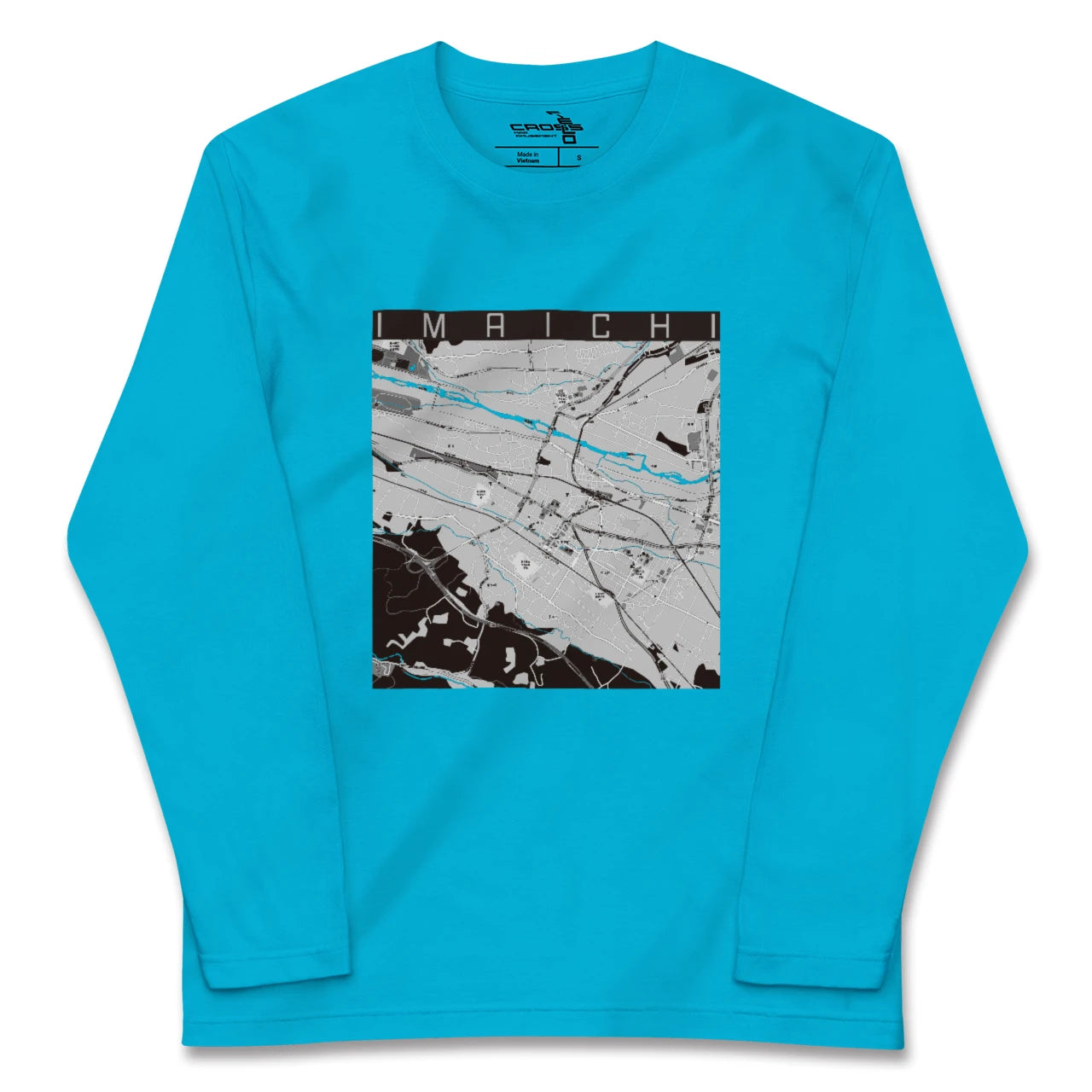 【今市(栃木県)】地図柄ロングスリーブTシャツ