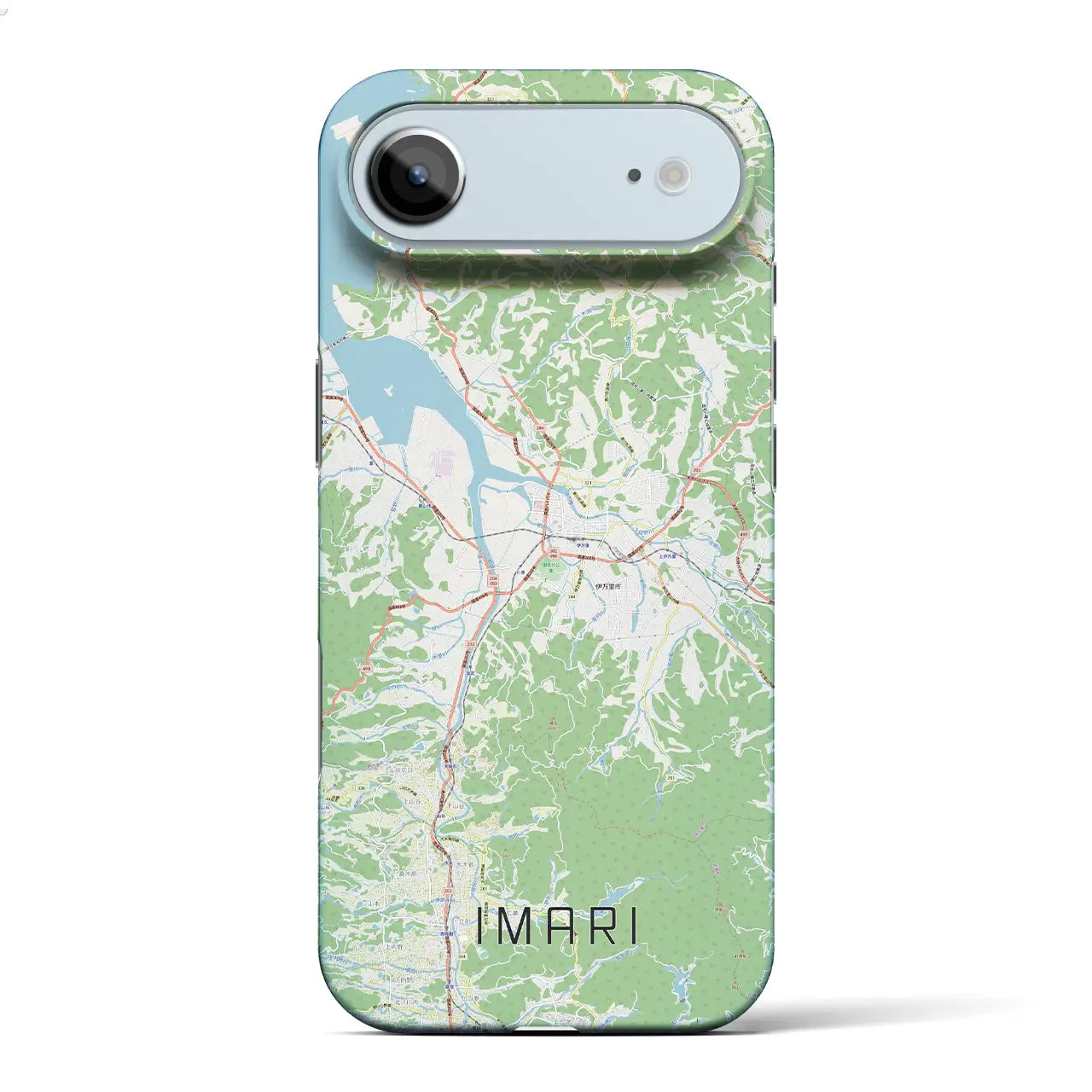 【伊万里(佐賀県)】地図柄iPhoneケース(バックカバータイプ)