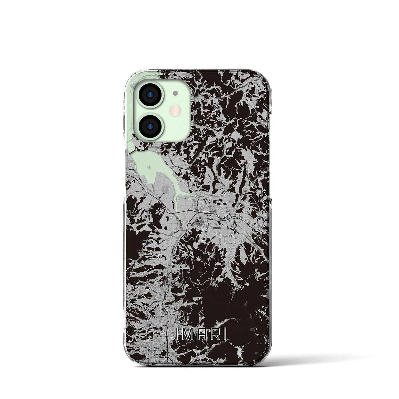 【伊万里(佐賀県)】地図柄iPhoneケース(クリアタイプ)
