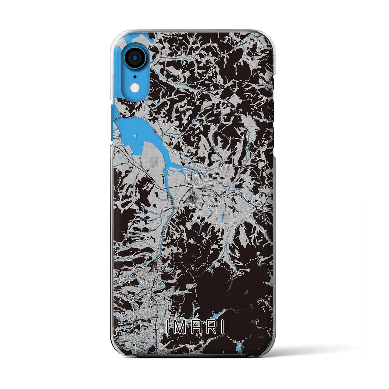 【伊万里(佐賀県)】地図柄iPhoneケース(クリアタイプ)