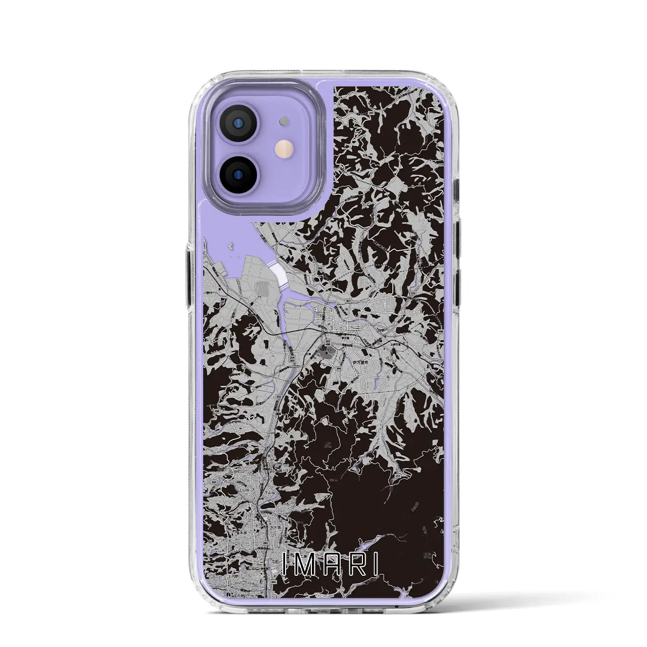 【伊万里(佐賀県)】地図柄iPhoneケース(MagSafeタイプ)