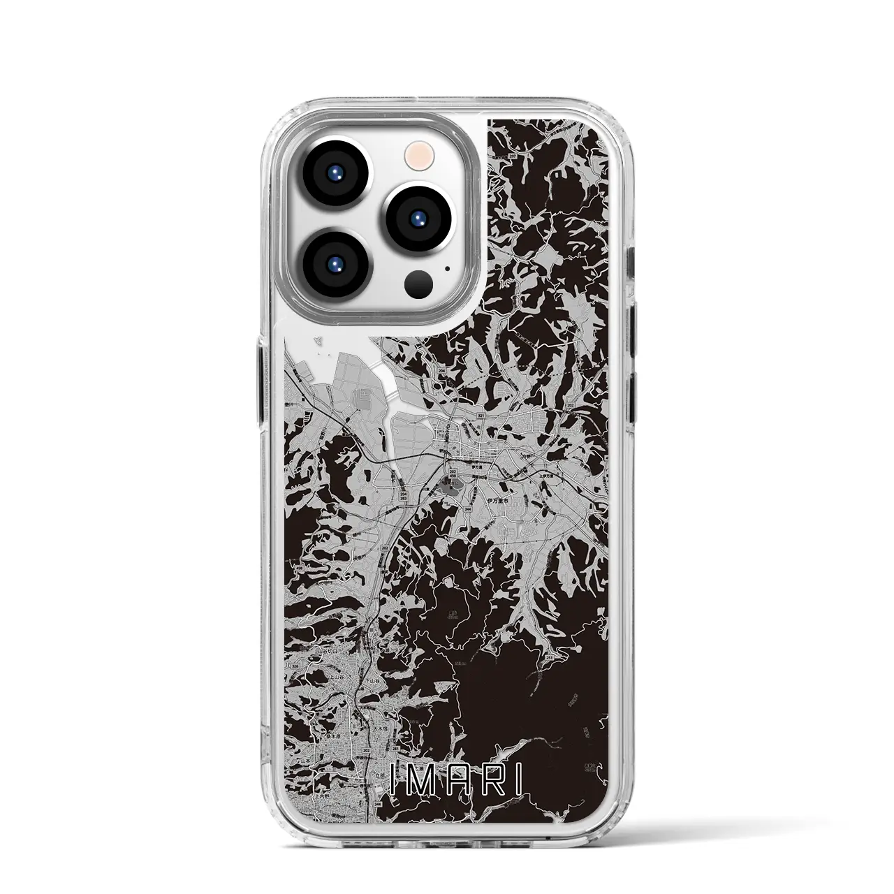 【伊万里(佐賀県)】地図柄iPhoneケース(MagSafeタイプ)