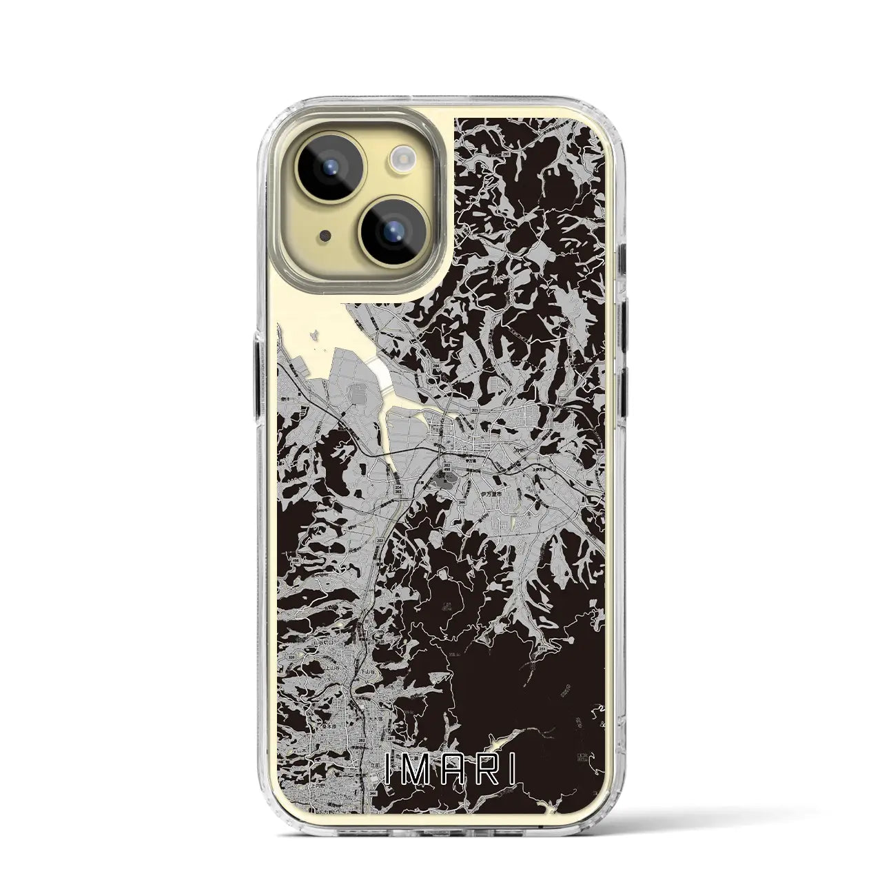 【伊万里(佐賀県)】地図柄iPhoneケース(MagSafeタイプ)