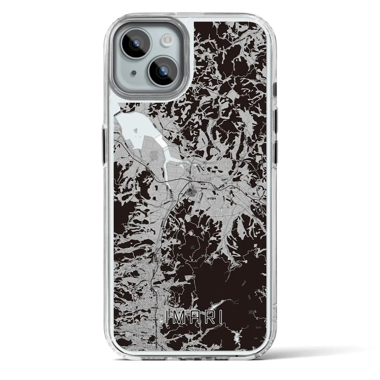 【伊万里(佐賀県)】地図柄iPhoneケース(MagSafeタイプ)