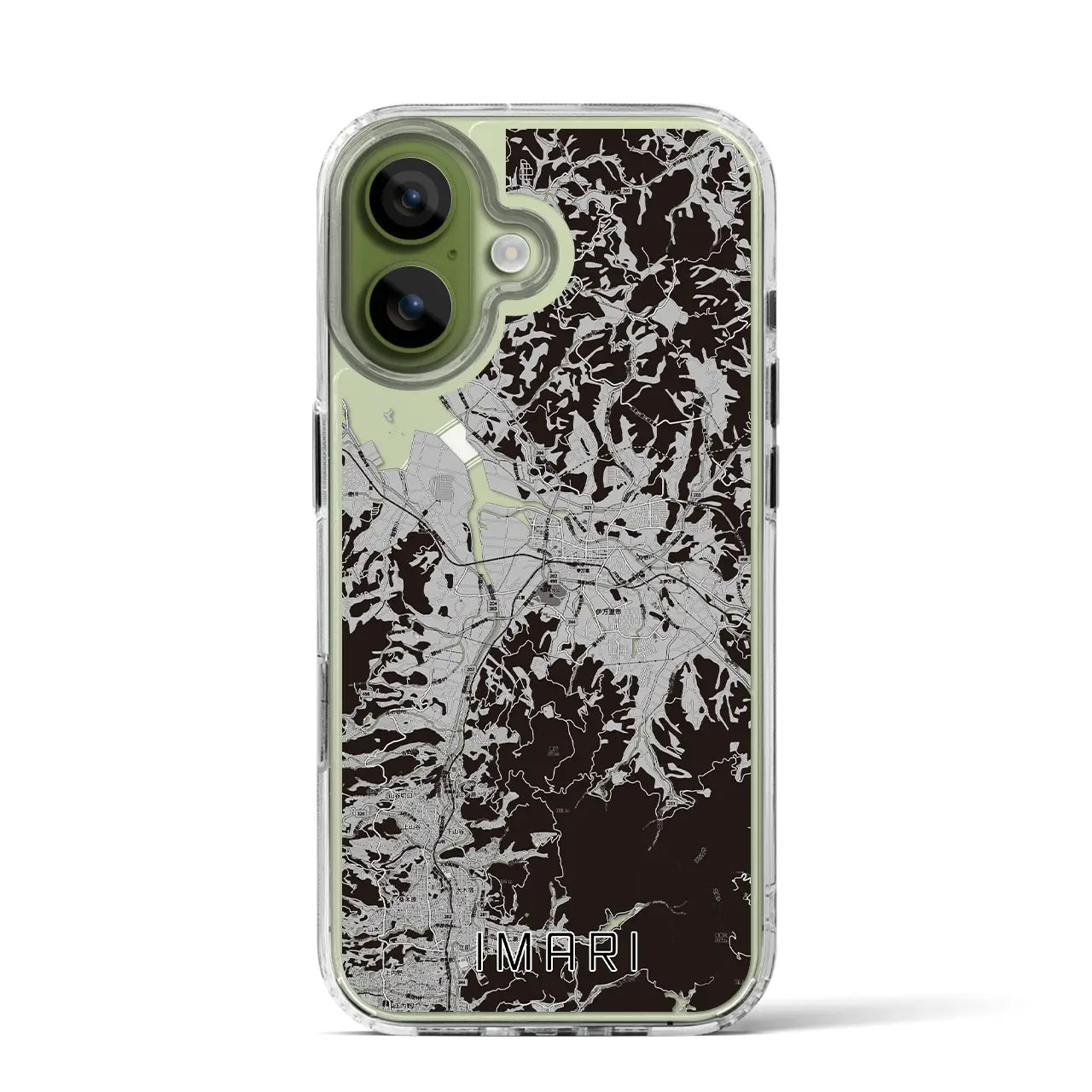 【伊万里(佐賀県)】地図柄iPhoneケース(MagSafeタイプ)