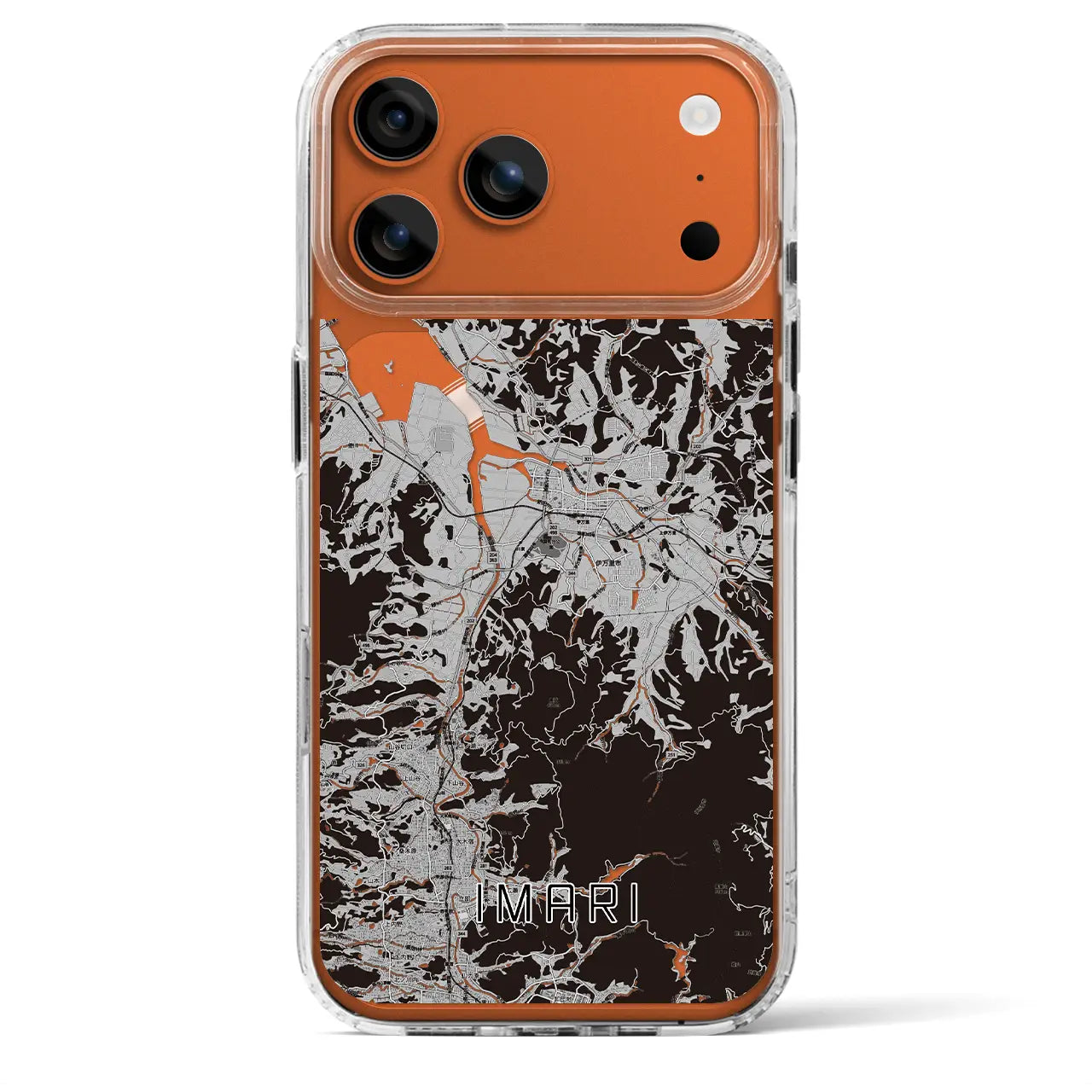 【伊万里(佐賀県)】地図柄iPhoneケース(MagSafeタイプ)