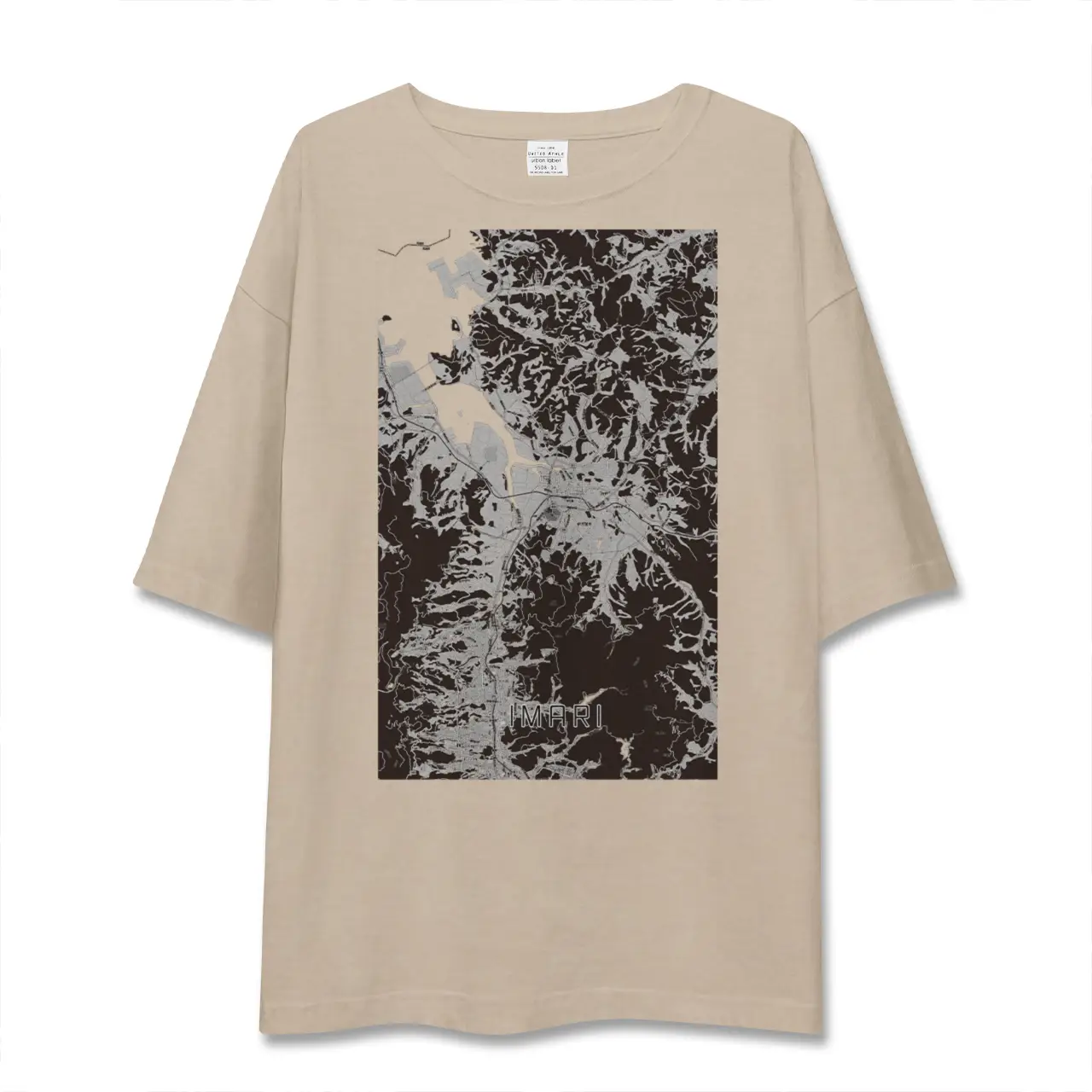 【伊万里(佐賀県)】地図柄ビッグシルエットTシャツ