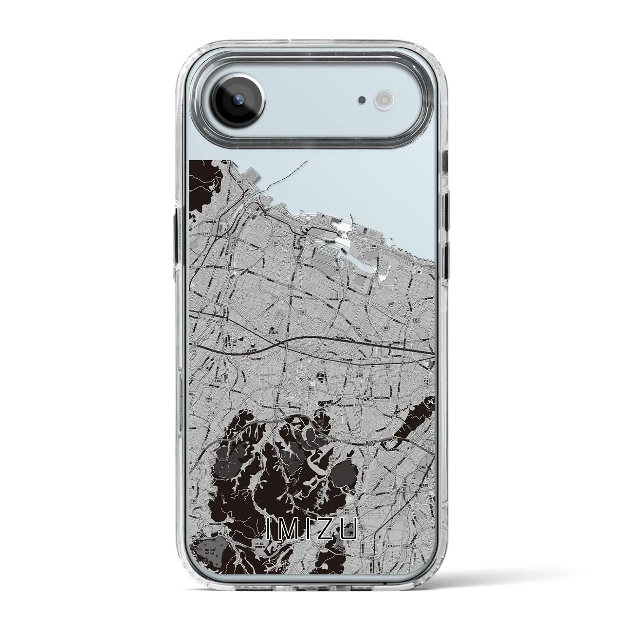 【射水(富山県)】地図柄iPhoneケース(MagSafeタイプ)