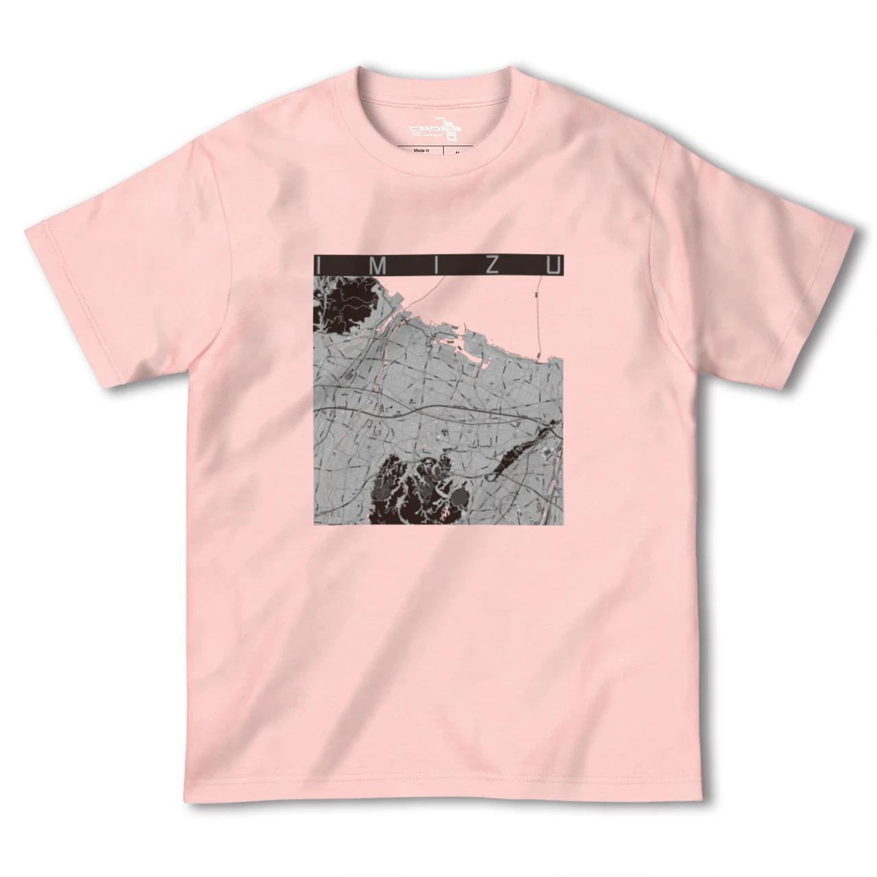 【射水(富山県)】地図柄ヘビーウェイトTシャツ