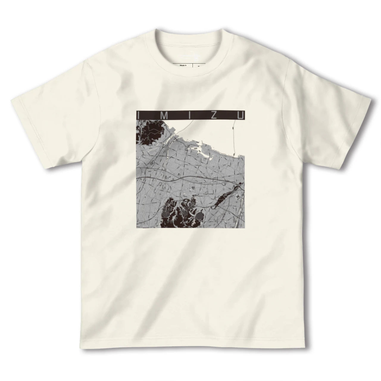 【射水(富山県)】地図柄ヘビーウェイトTシャツ