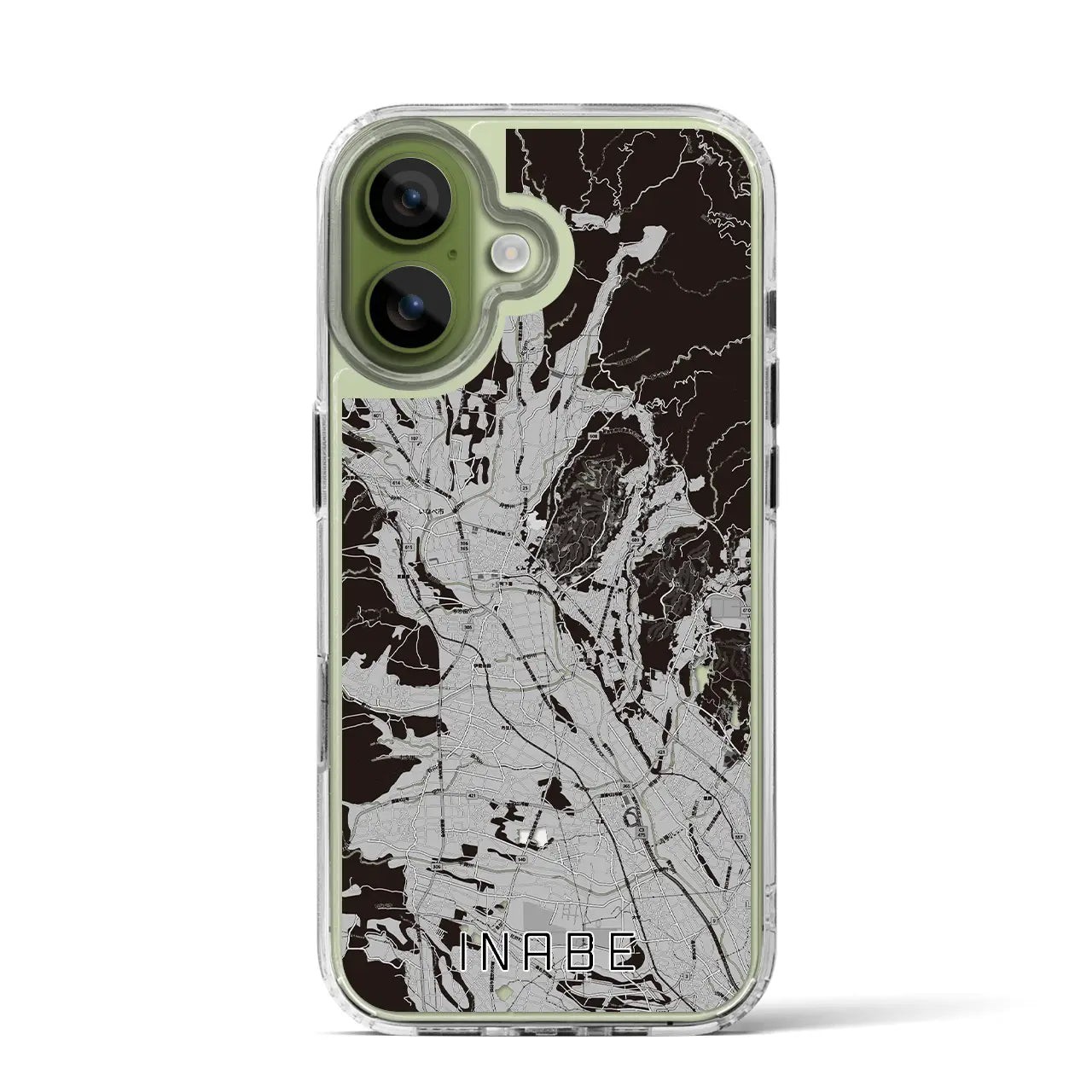 【いなべ(三重県)】地図柄iPhoneケース(MagSafeタイプ)