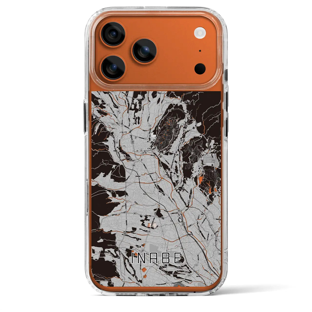 【いなべ(三重県)】地図柄iPhoneケース(MagSafeタイプ)