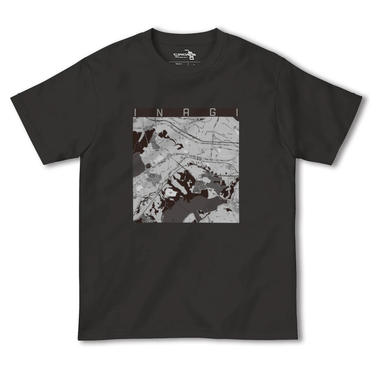 【稲城(東京都)】地図柄ヘビーウェイトTシャツ
